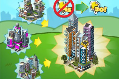 CityVille: Materiais para o novo SuperBairro !